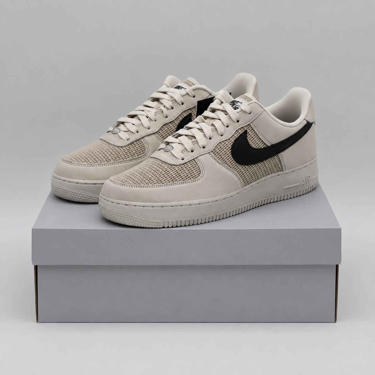 II9807-002 Nike Air Force 1 Low Mesh "Phantom/Cream 2" (Men's)