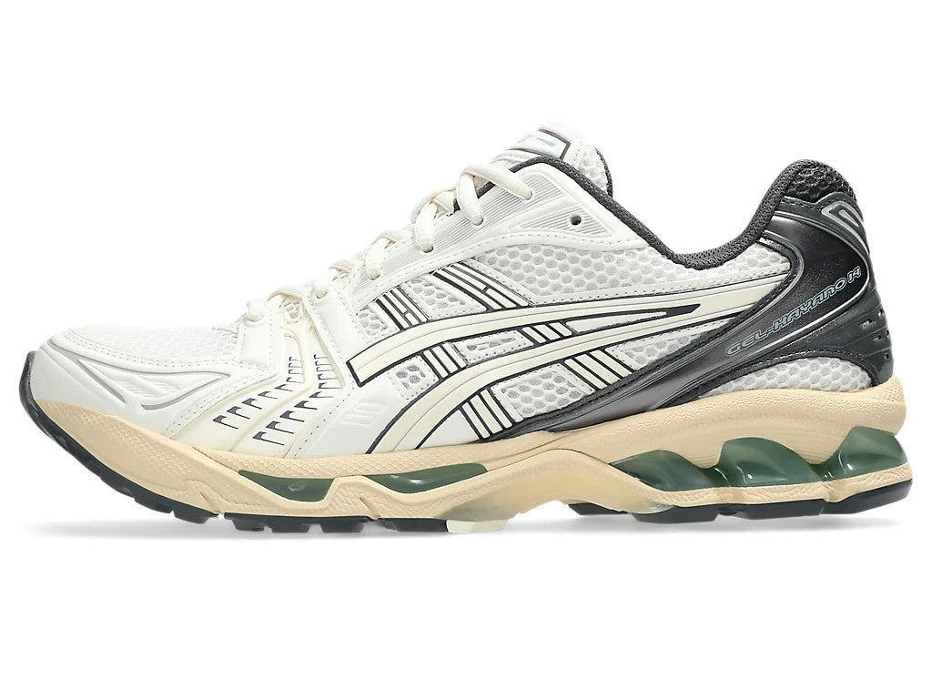 1203A537-113 Asics Gel-Kayano 14 Cream Obsidian Grey (Men's)