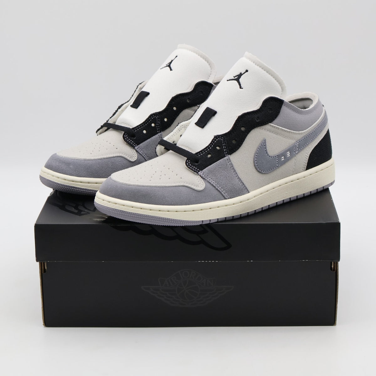 DZ4135-002 Nike Air Jordan 1 Low SE Craft Inside Out Cement Tech Grey (Men's)