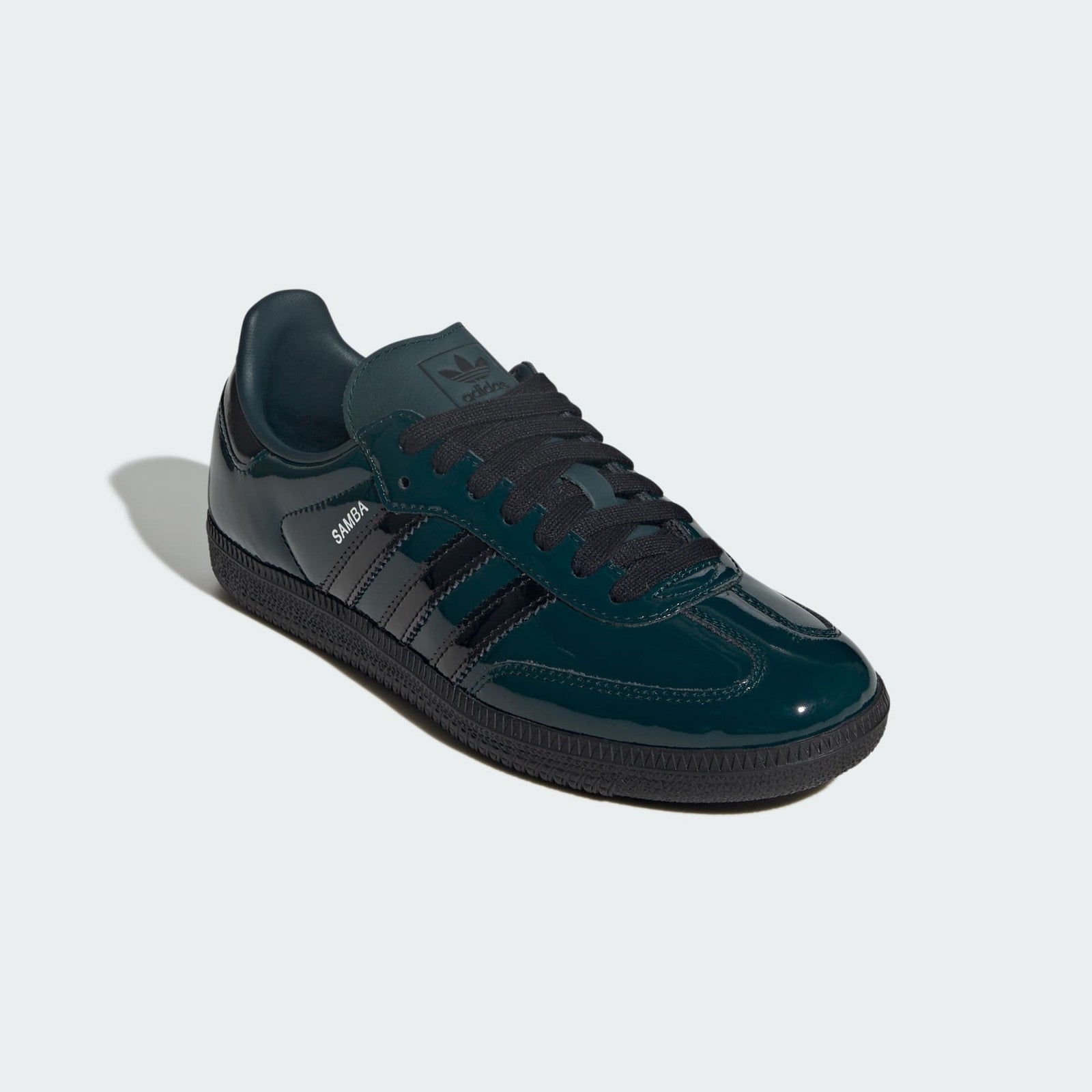 JR8750 adidas Originals Samba OG Patent Leather Aurora Ivy (Women's)