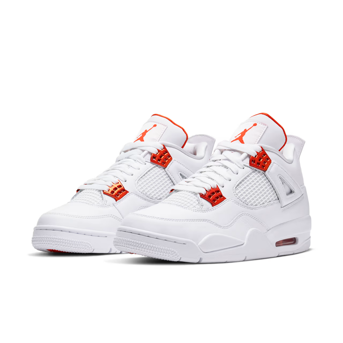 CT8527-118 Nike Air Jordan 4 Retro "White/Team Orange" (Men's)