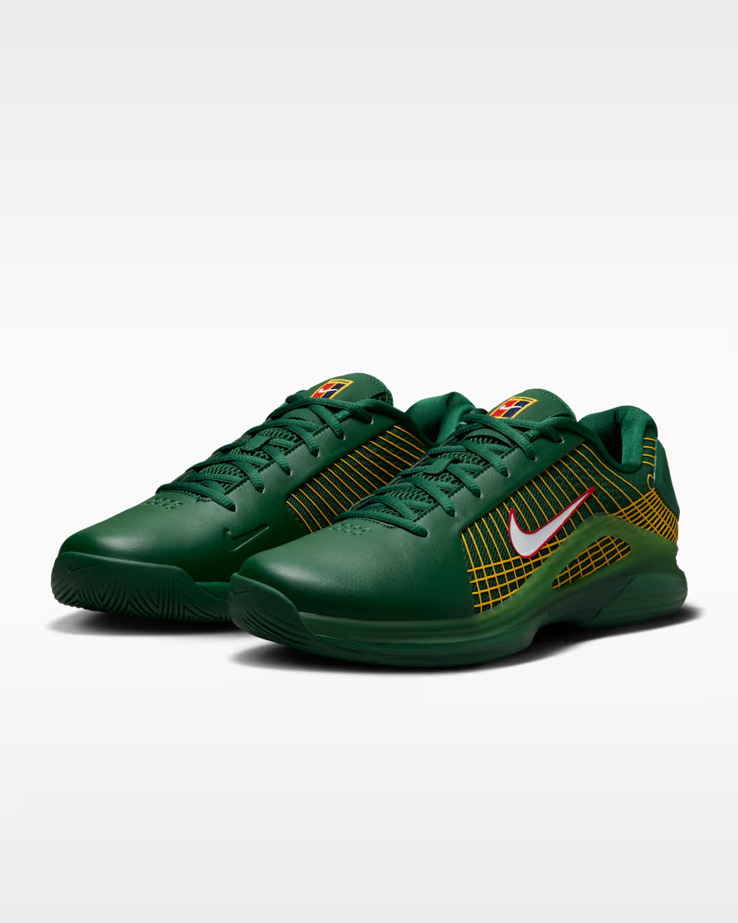 HV1488-300 Nike Vapor 12 Hypersmash "Gorge Green/University Red" (Men's)