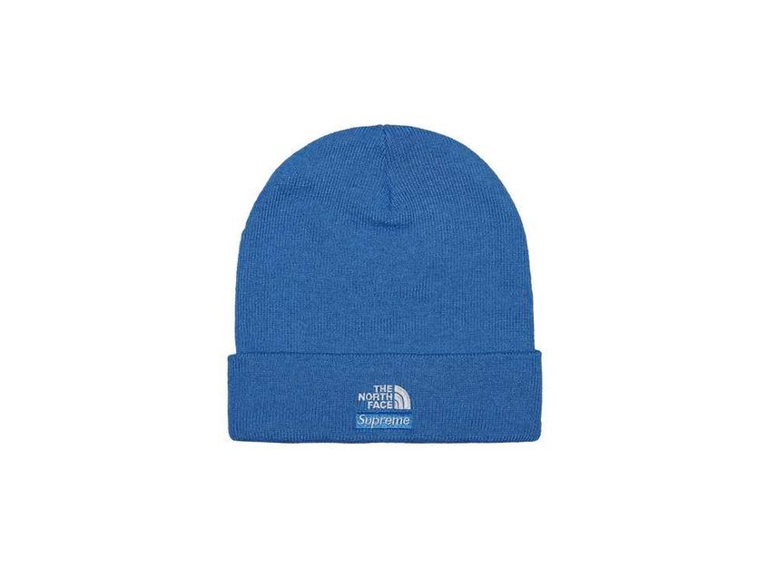 Supreme x The North Face Beanie Blue