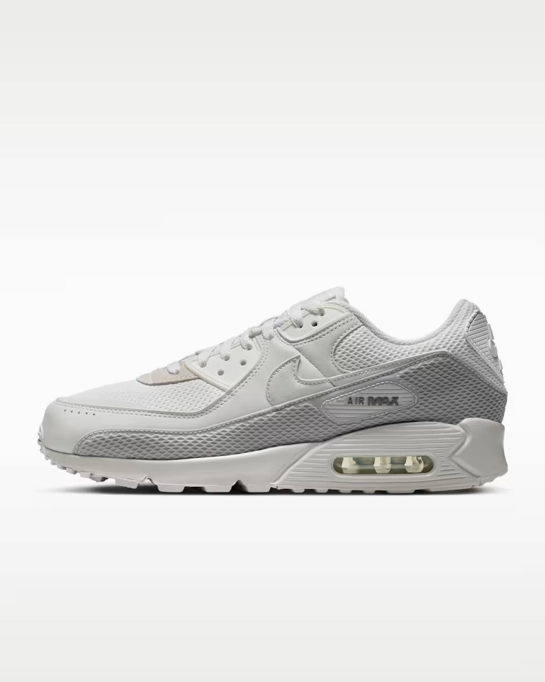 IM5759-100 Nike Air Max 90 PRM Off White Grey Fog (Men's)