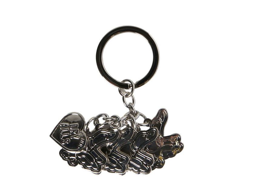 HUMAN MADE FLYING DUCK KEYRING Silver