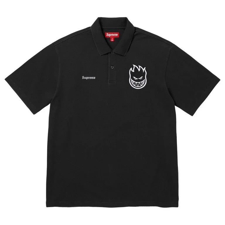 Supreme x Spitfire Polo Black