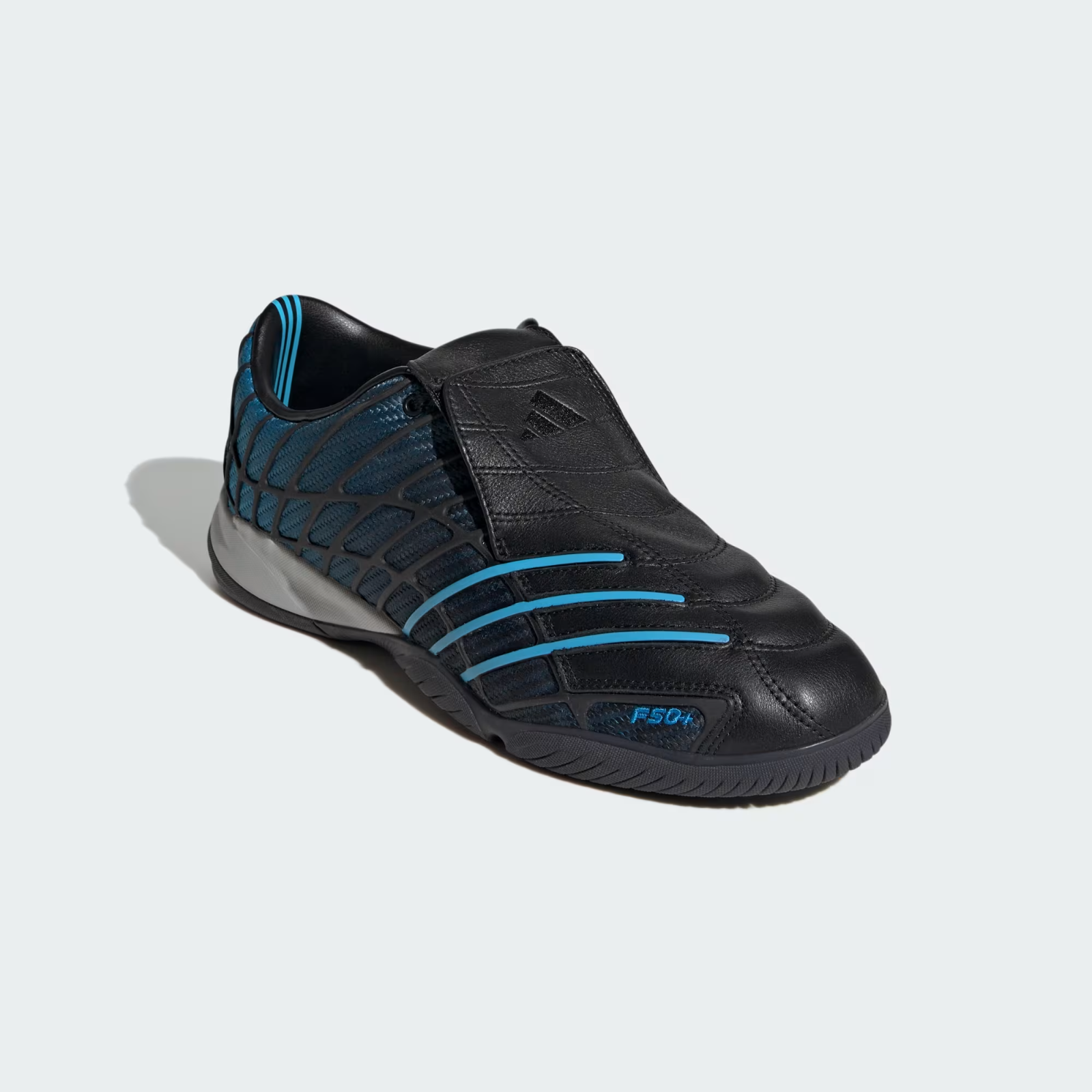 HQ9243 adidas F50 Sala Core Black Sky Rush (KITH Exclusive) (Men's)