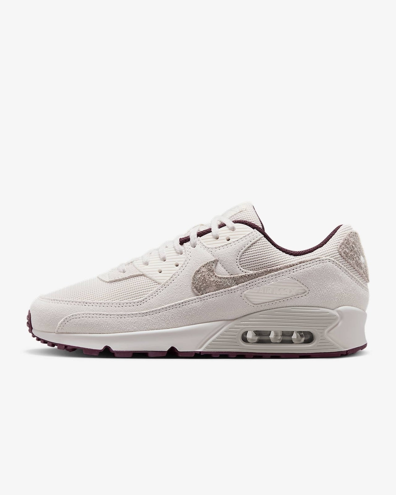 HQ1712-001 Nike Air Max 90 Phantom Burgundy Crush (Men's)