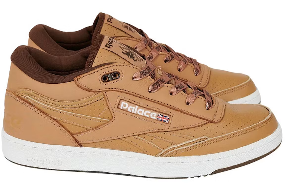 FZ5843 Palace à Reebok Club C Mid II Revenge "Brown" (Men's)