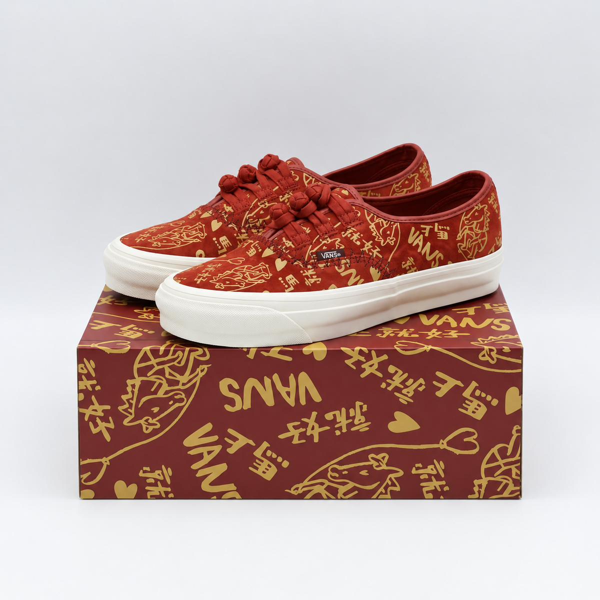 VN000Z3UHRU Vans PREMIUM AUTHENTIC 44 KNOT BOLIN POPPY EMBER BROWN (Men's)