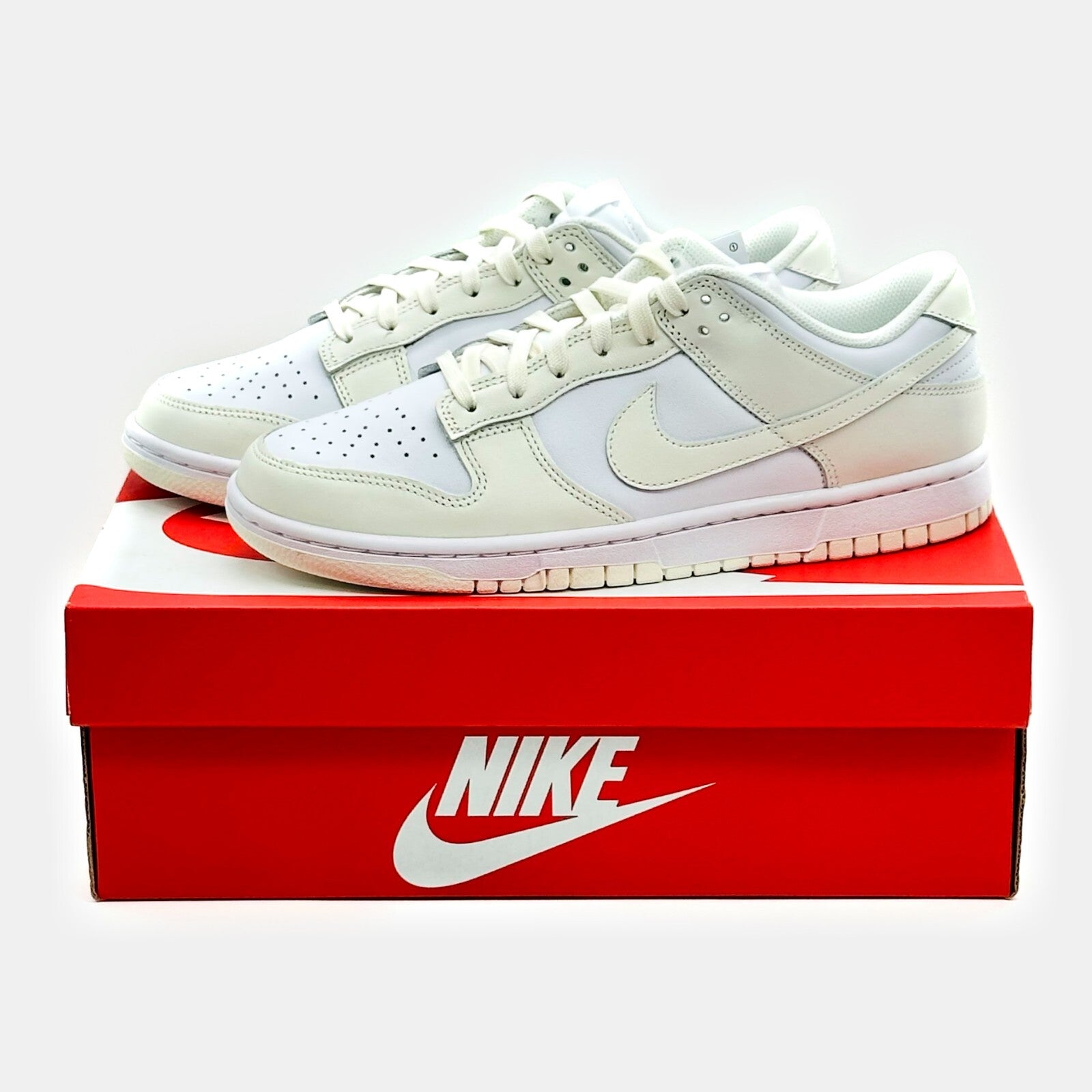 DD1503-121 Nike Dunk Low Retro Coconut Milk Cream Sail Ivory Beige (Women's)