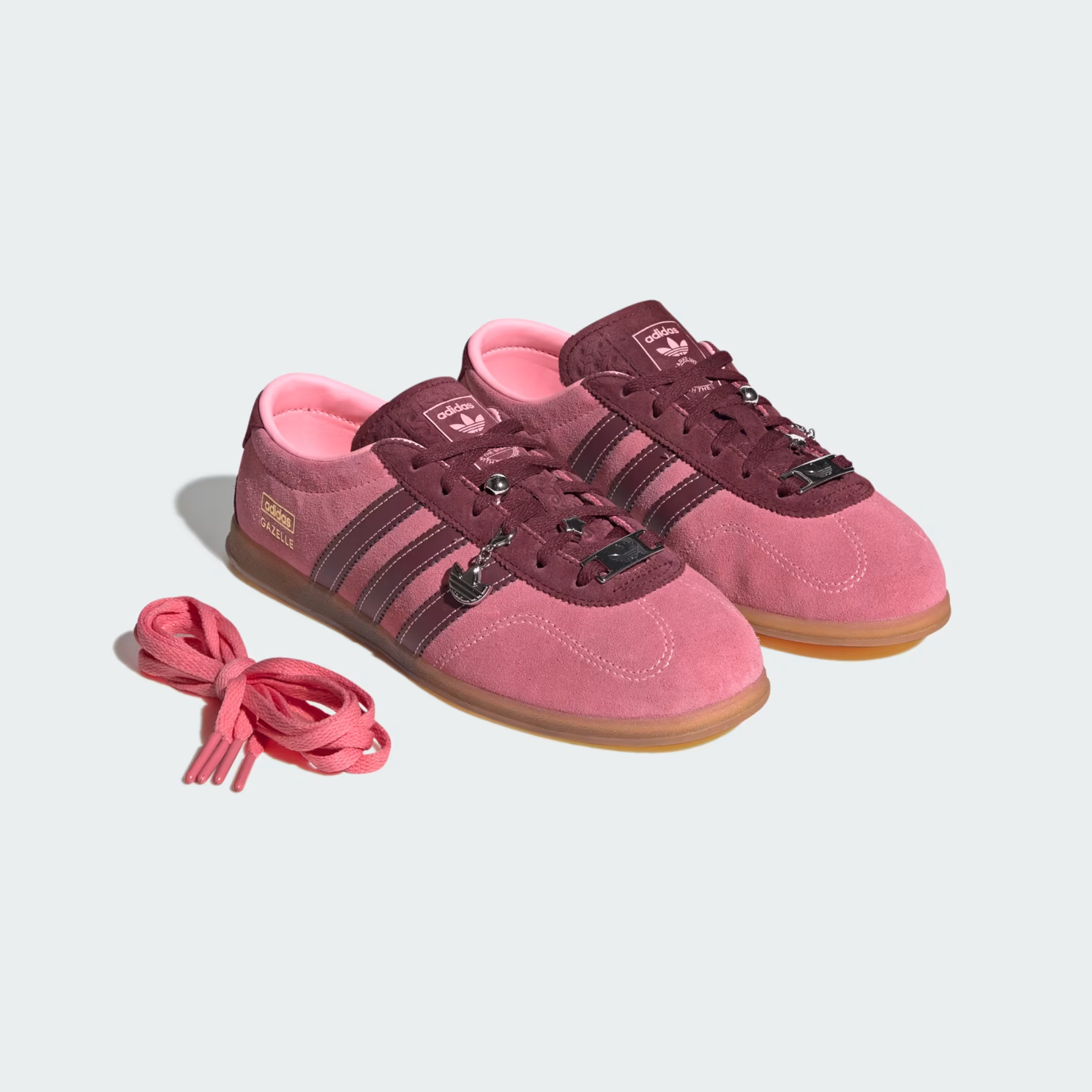KI5309 Moussy adidas Gazelle Lo Pro Pink Spark Shadow Red (Women's)