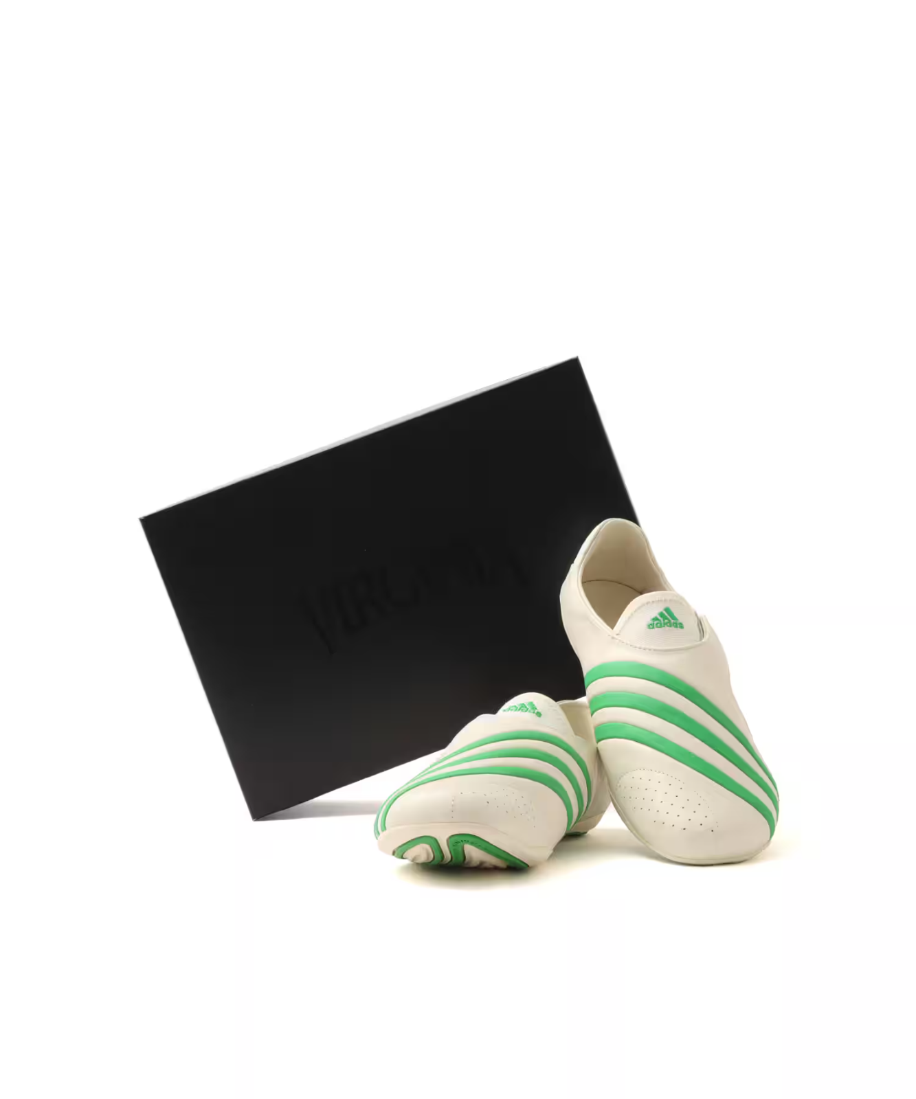KI7669 Pharrell Williams adidas Vario Flat Earther White Green (Men's)
