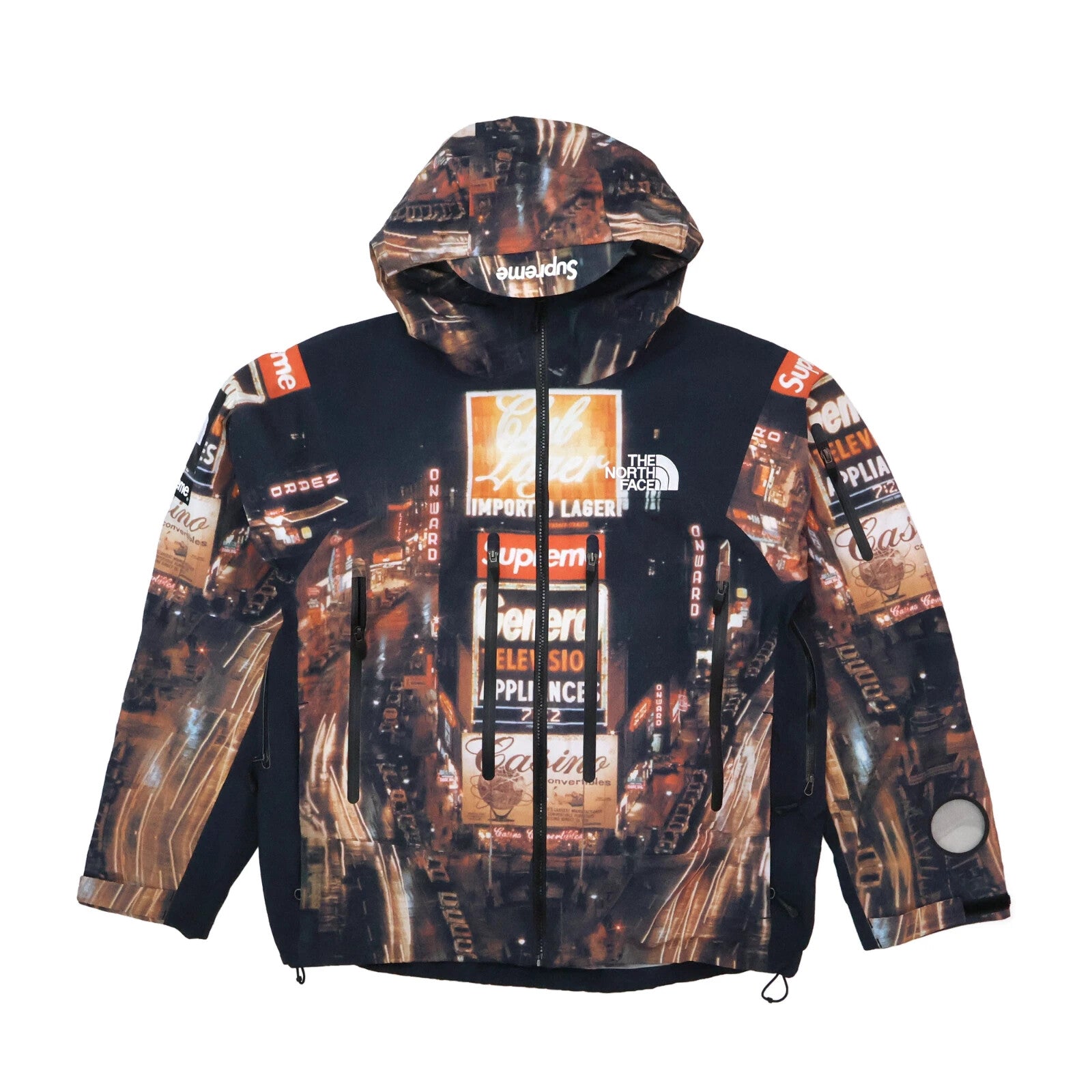 Supreme The North Face Taped Seam Shell Jacket Times square