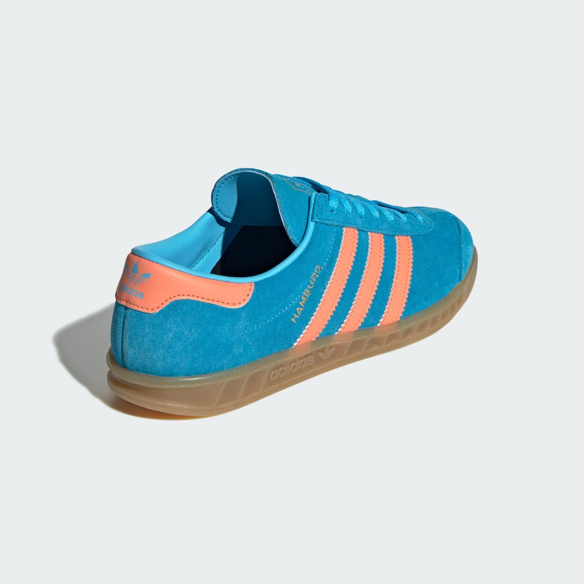 JS0682 adidas Originals Hamburg Sky Rush Semi Coral Gold Metallic (Women's)