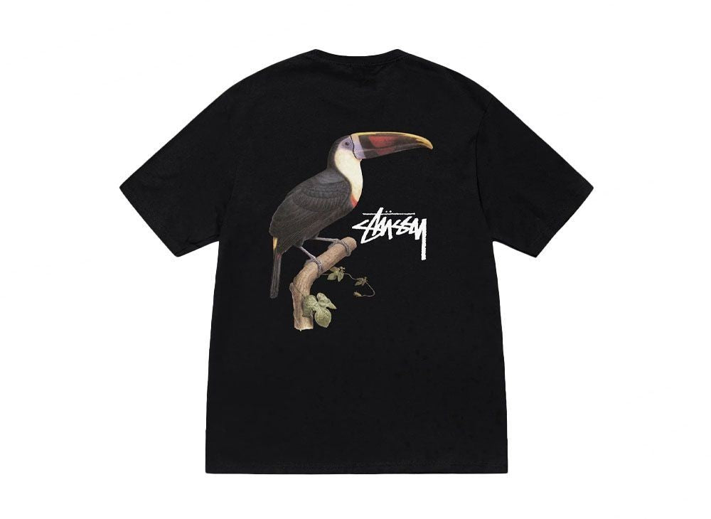 Stussy Toucan Tee Black