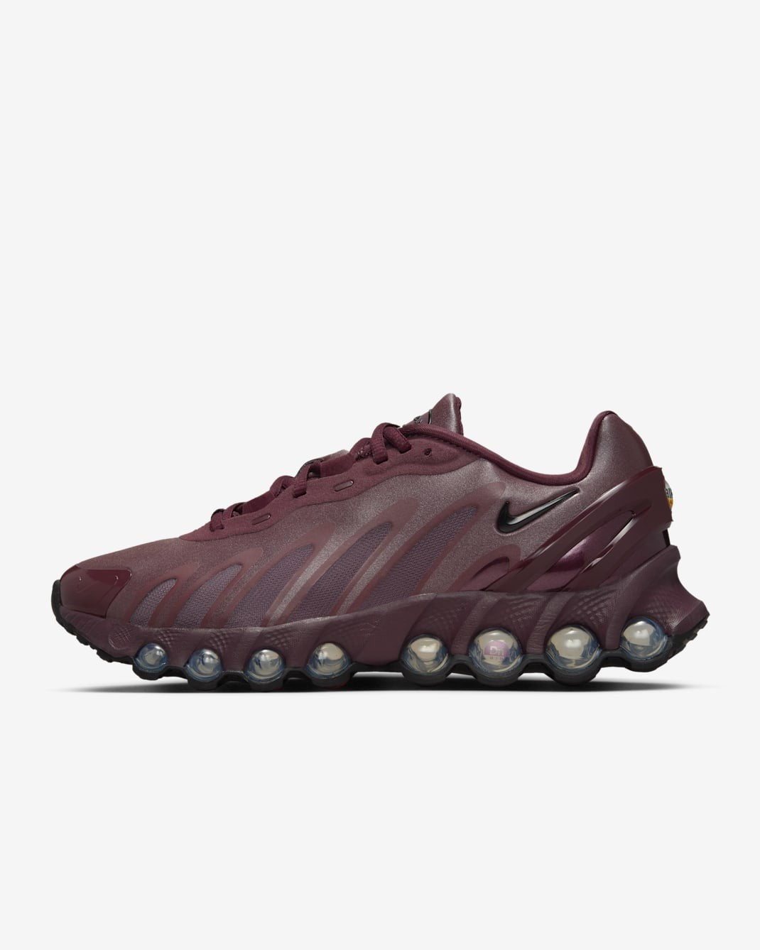 HF5509-602 Nike Air Max DN8 Burgundy Crush Metallic Silver Black (Women's)
