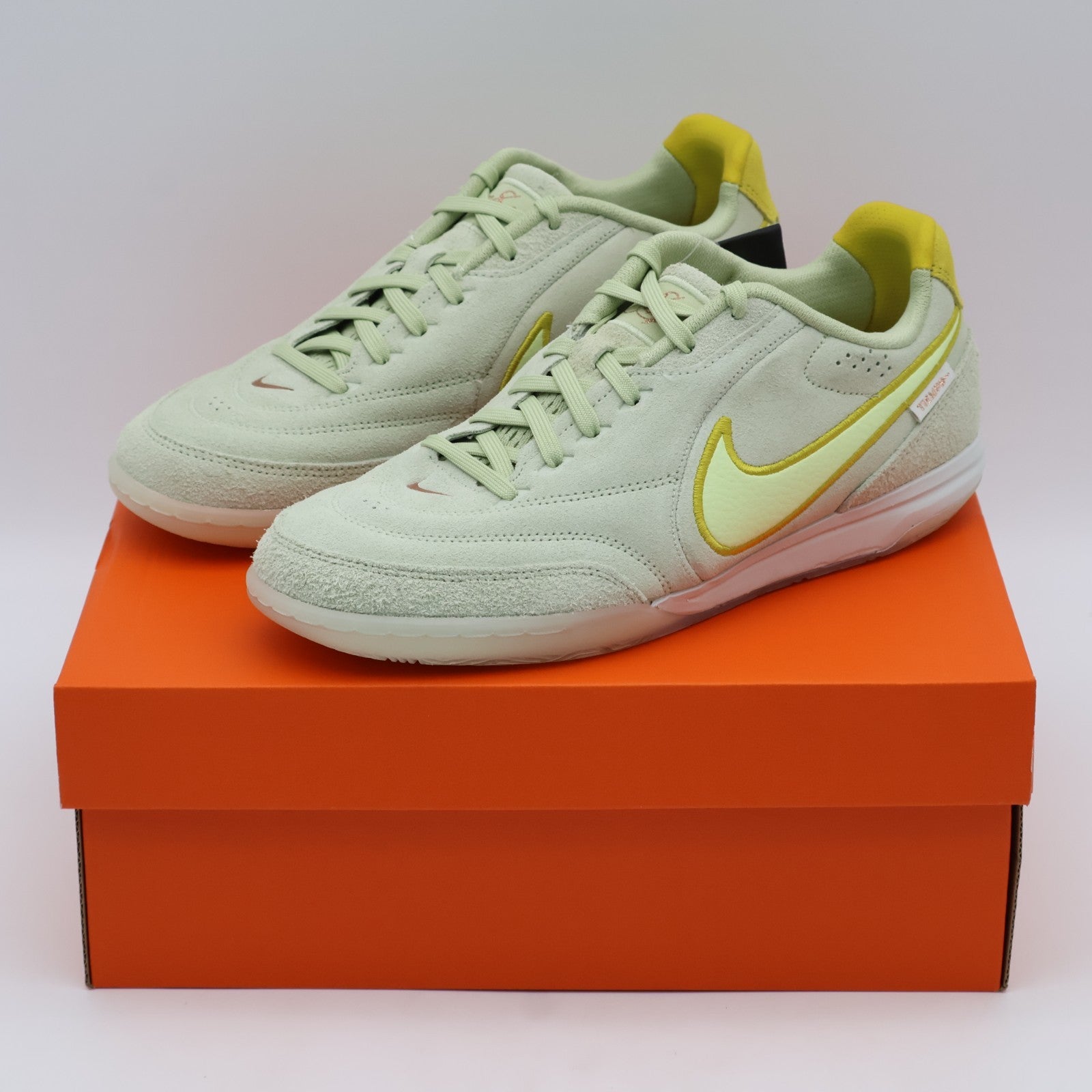IQ8295-339 Nike Tiempo Streetgato LE Olive Aura Metallic Red Bronze (Men's)