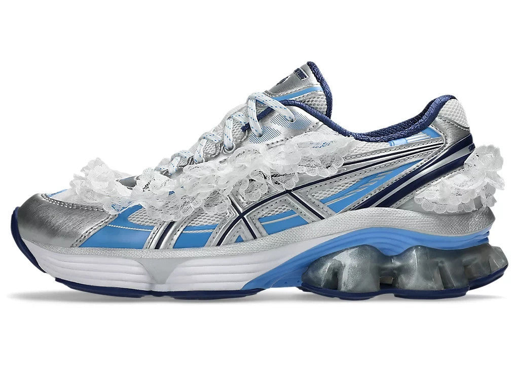 1203A822-101 ShuShu/Tong à Asics Gel-Kinetic Fluent White Dive Blue (Men's)