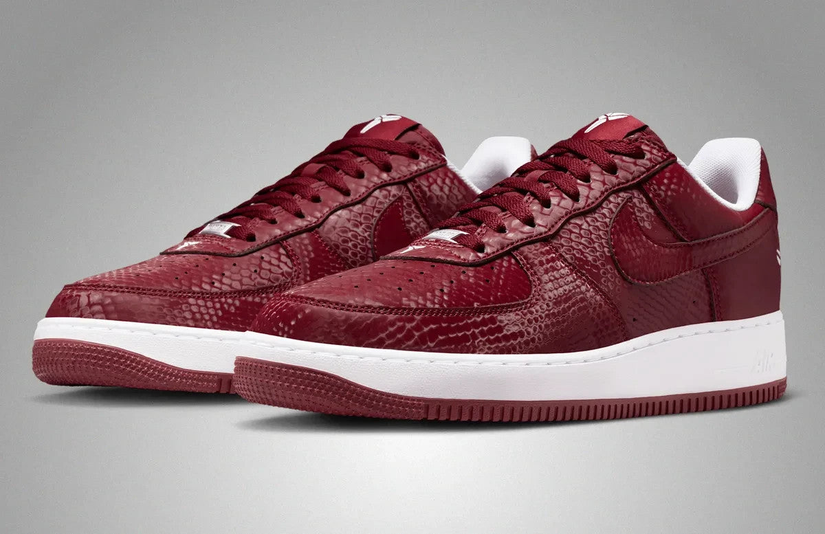 IB0018-600 Kobe Bryant Forever à Nike Air Force 1 Low QS Team Red White