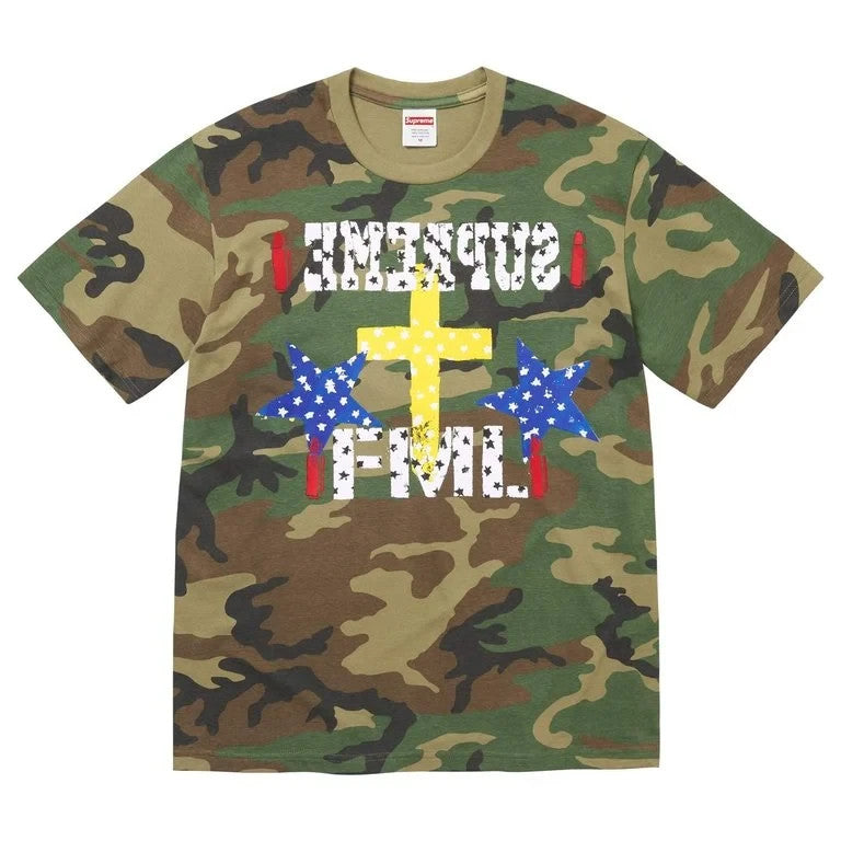 Supreme FML Tee Woodland Camo