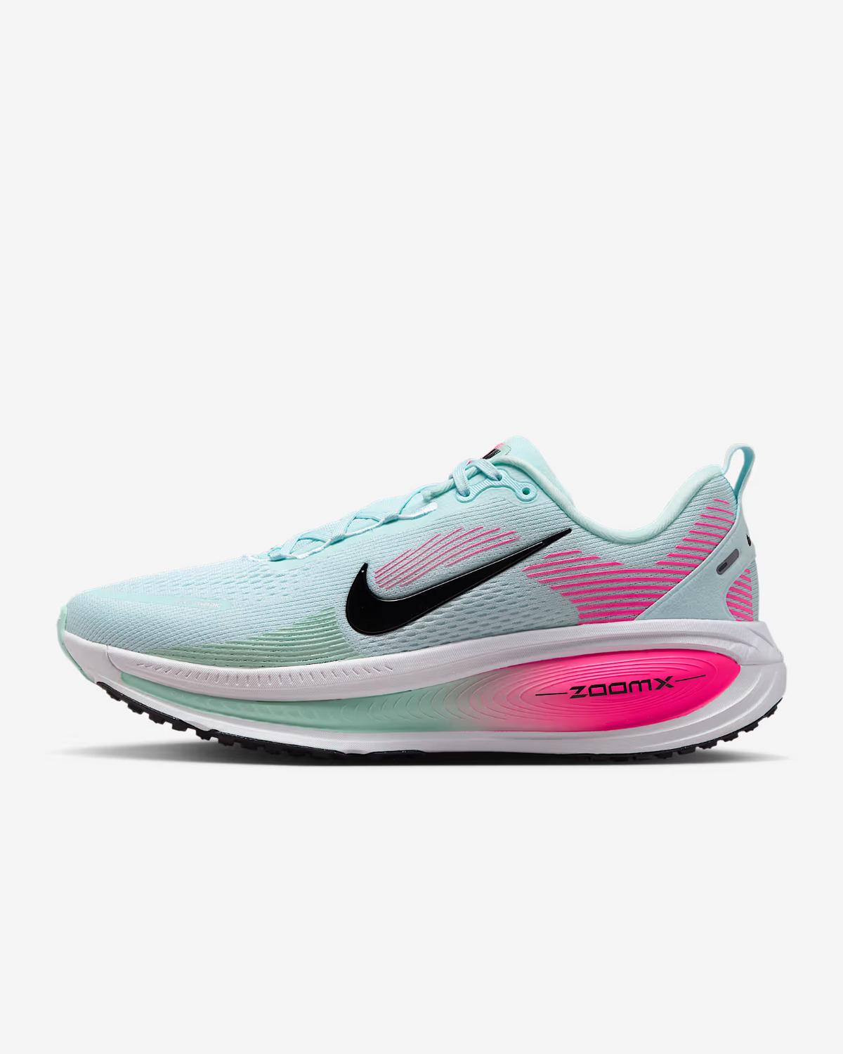 HM6803-403 Nike Vomero 18 Glacier Blue White Hyper Pink Black (Men's)