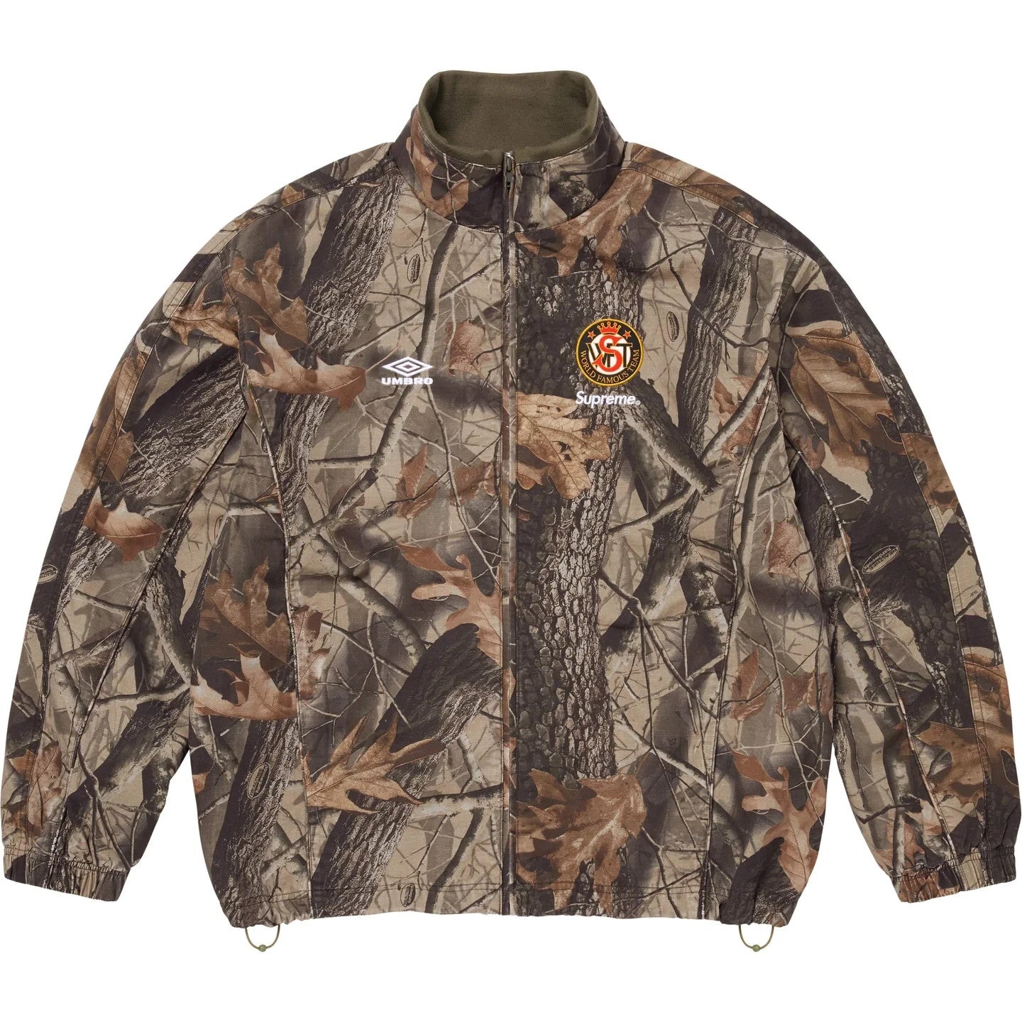 Supreme Umbro Cotton Ripstop Track Jacket (26SS) Realtree Hardwoods Camo