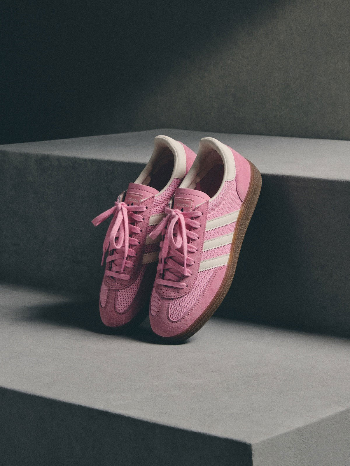 KH8486 KITH adidas Handball Spezial Light Pink Off White (Men's)