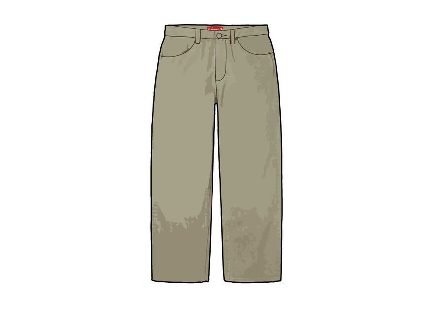 Supreme Baggy Jean Olive (25SS)