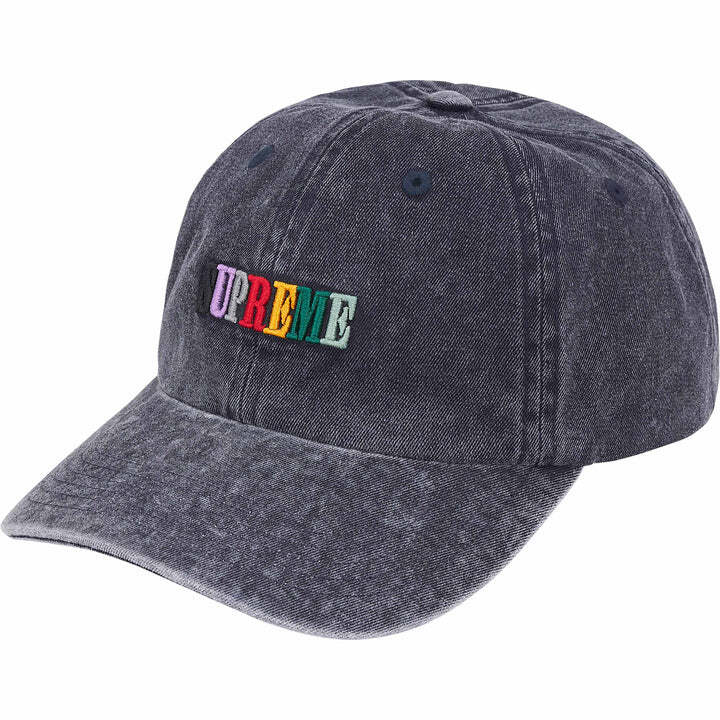 Supreme Pigment Dye 6-Panel Navy