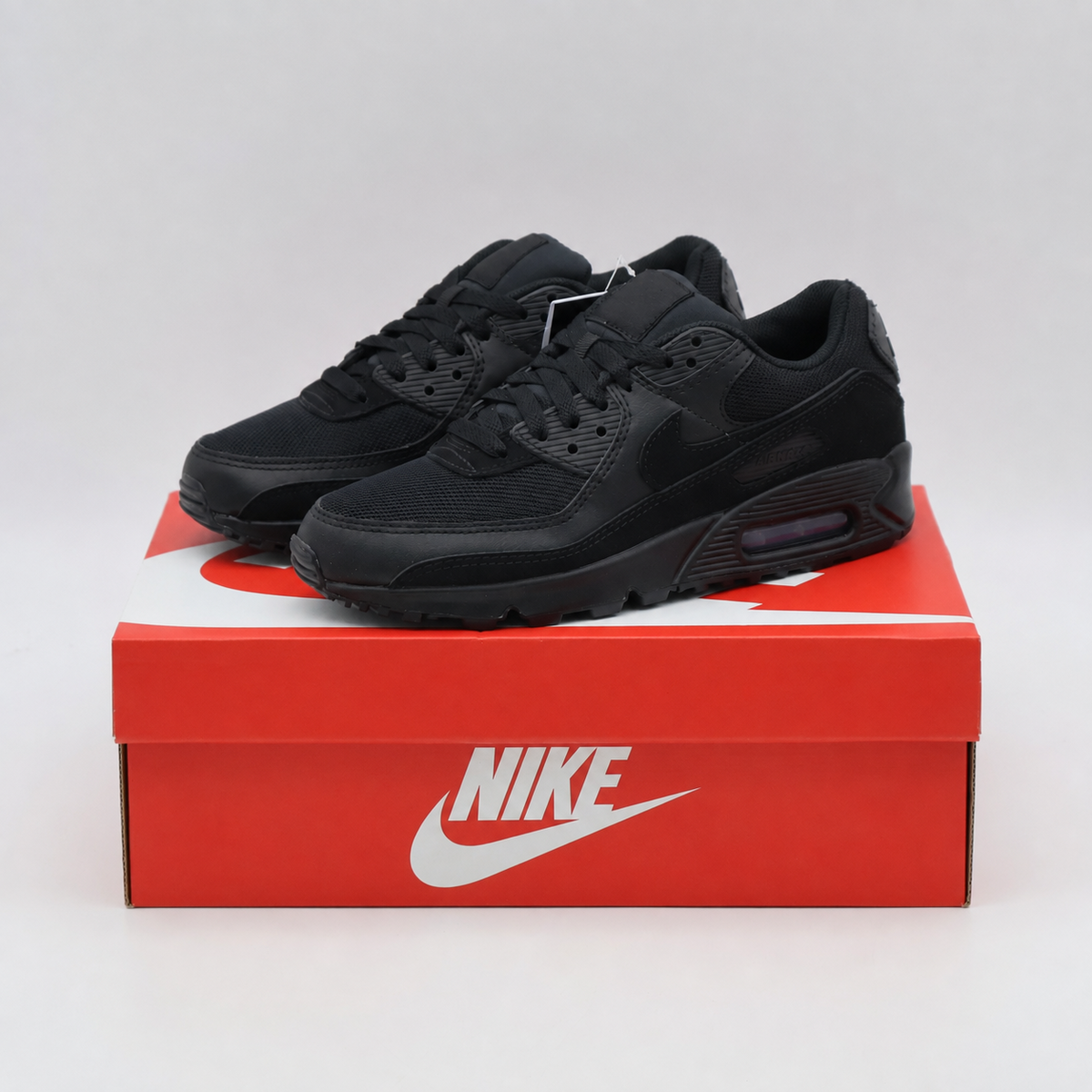 CN8490-003 Nike Air Max 90 Recraft "Triple Black" (Men's)