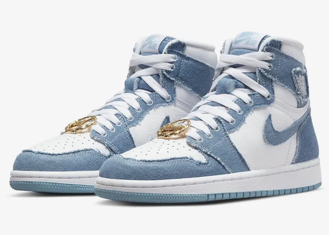 DM9036-104 Nike Air Jordan 1 High OG "Denim" (Women's)