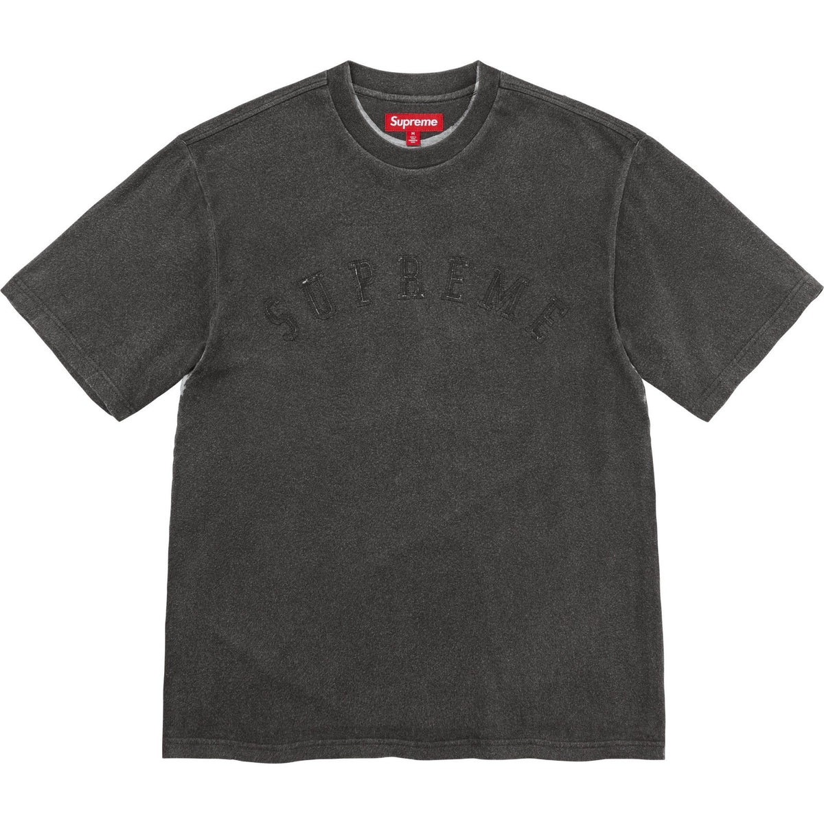 Supreme Overprint S/S Top Black