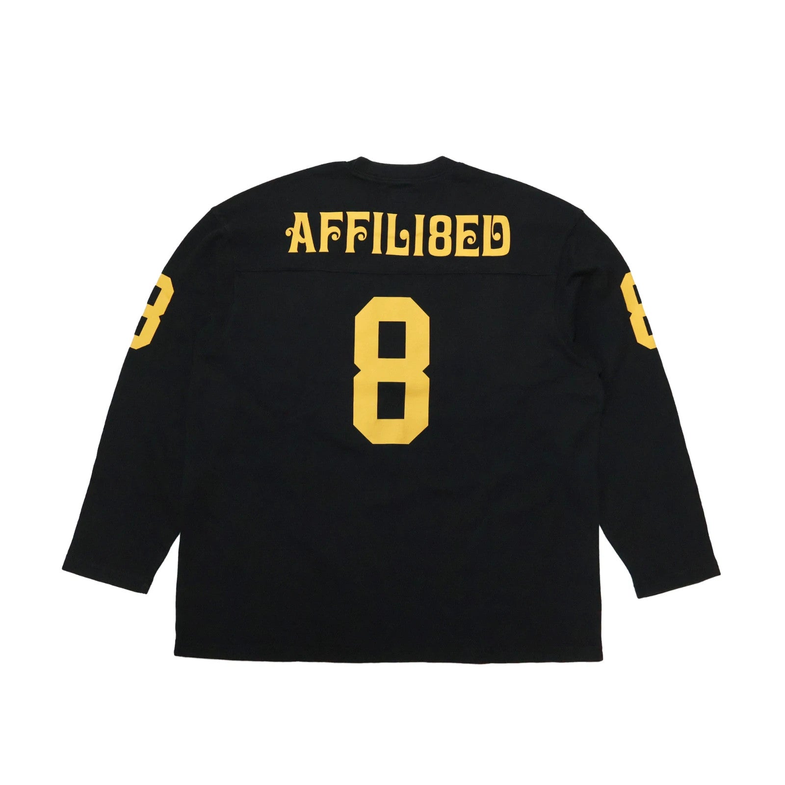 Supreme Affiliated L/S Football Top Black