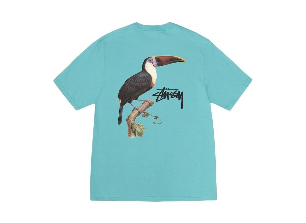Stussy Toucan Tee Ocean