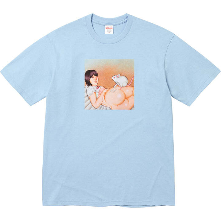 Supreme Mouse Tee Powder Blue