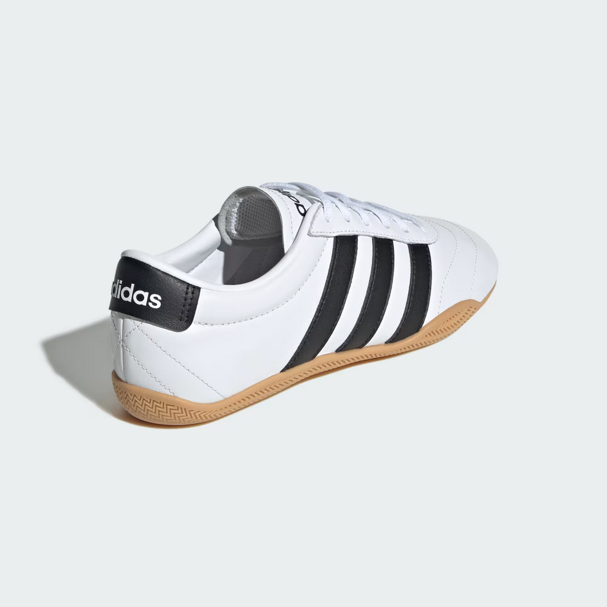 JQ9688 adidas Grand Court Lo Cloud White Core Black Gum (Women's)