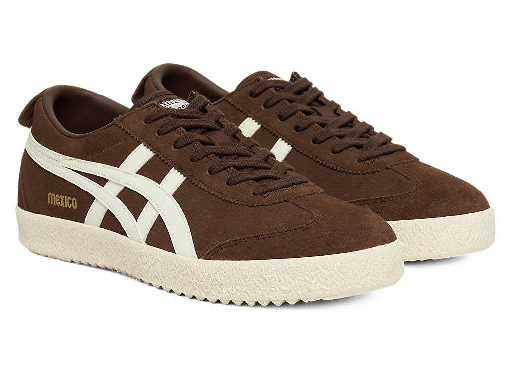 1183C344-200 Onitsuka Tiger MEXICO 66 DELEGATION DARK BROWN CREAM (Men's)