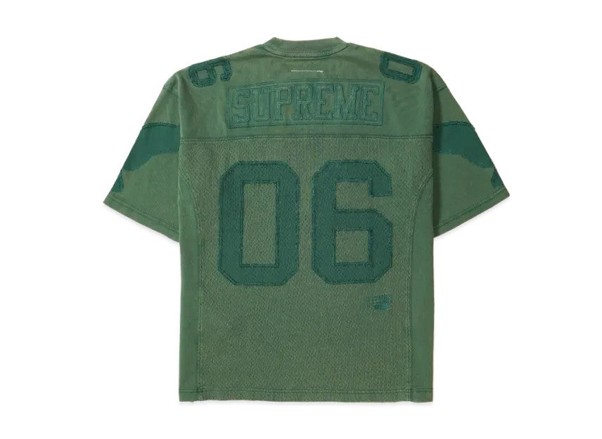 Supreme x MM6 Maison Margiela Cotton Football Jersey "Green"