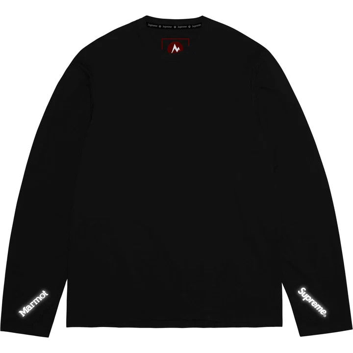 Supreme Marmot Base Layer L/S Top Black