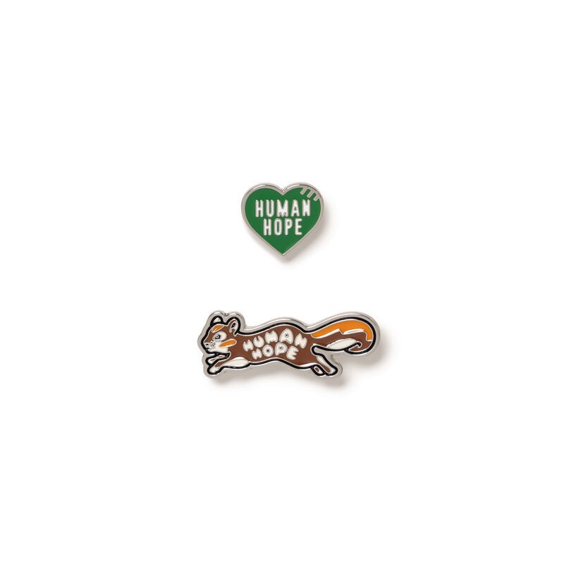 HUMAN MADE x j-hope of BTS HUMAN HOPE Pins Green