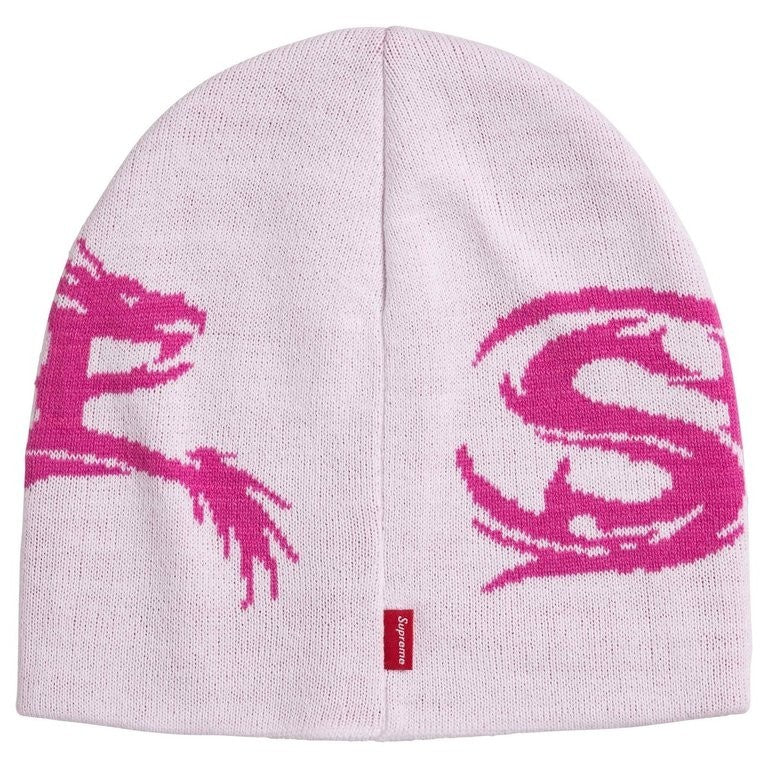 Supreme Dragon Beanie White