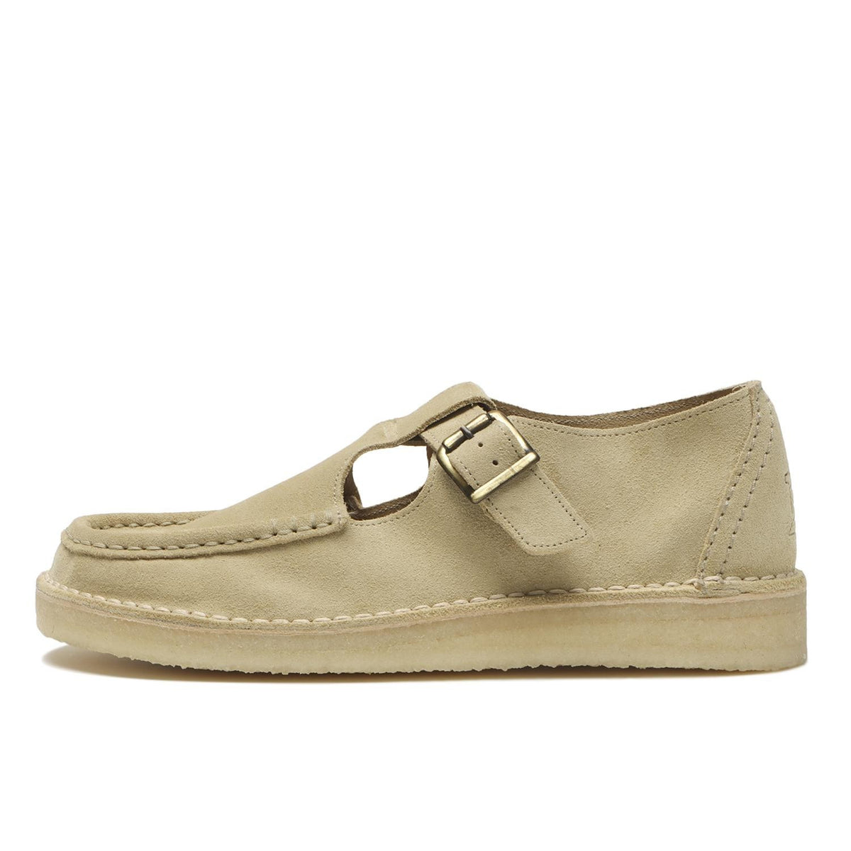 26182845 Clarks Nomad T Bar Maple Suede ( Men's )