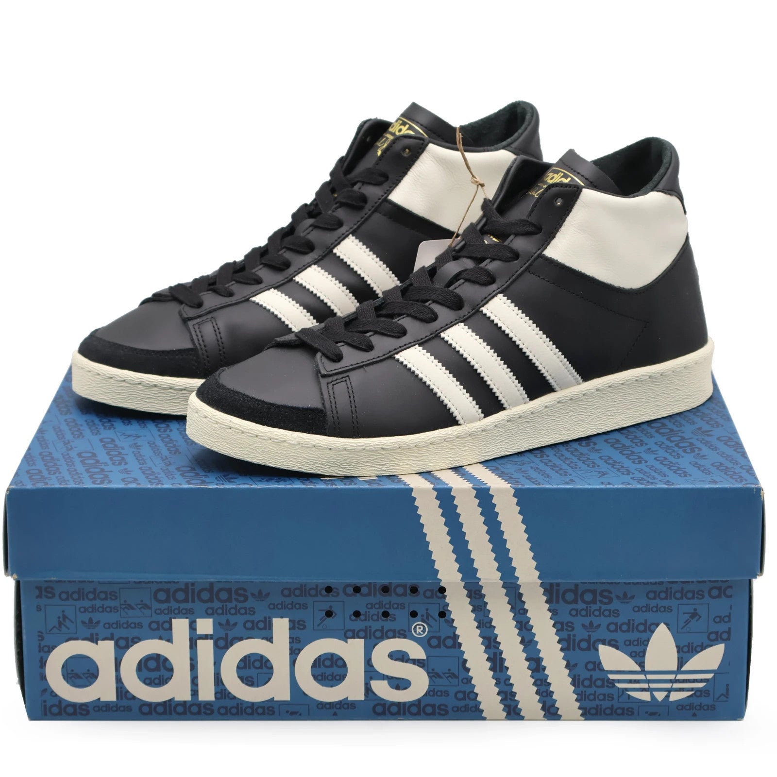 IH3170 adidas Originals Jabbar OG Hi Core Black Off White Cream White (Men's)