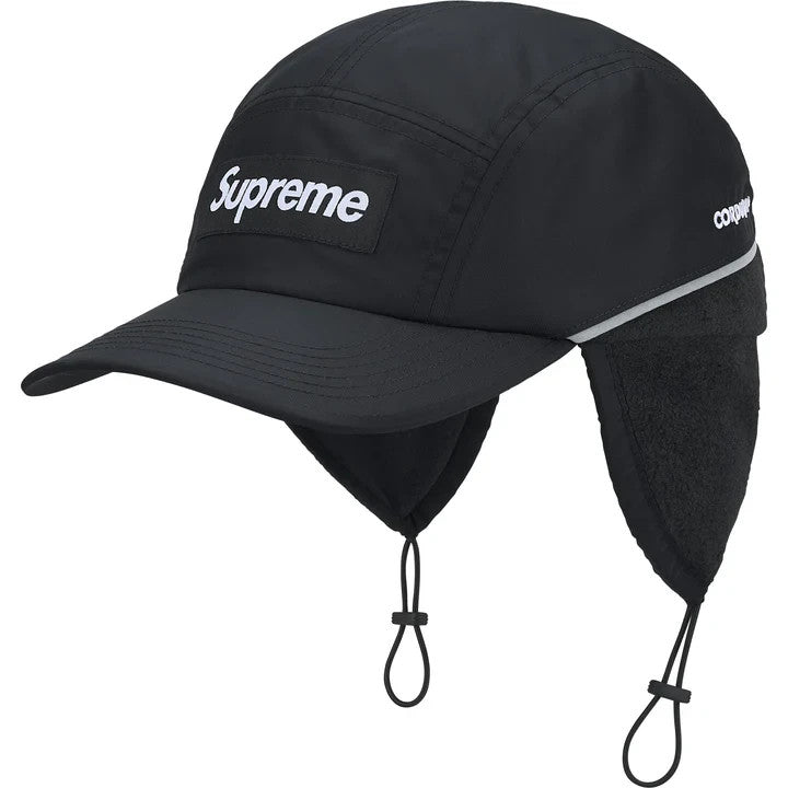 Supreme Polartec Lined Packable Earflap Camp Cap Black