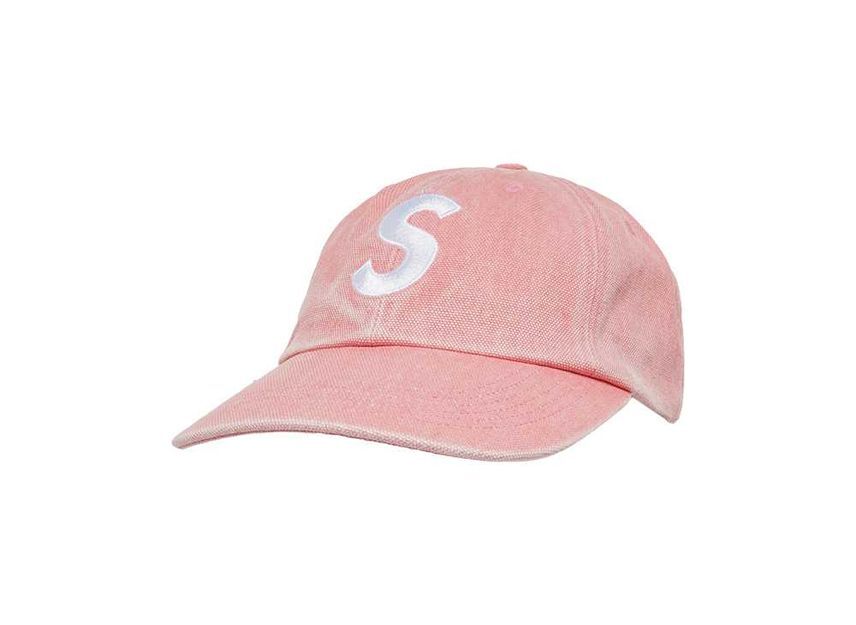 Supreme Pigment S Logo 6-Panel Bright Pink