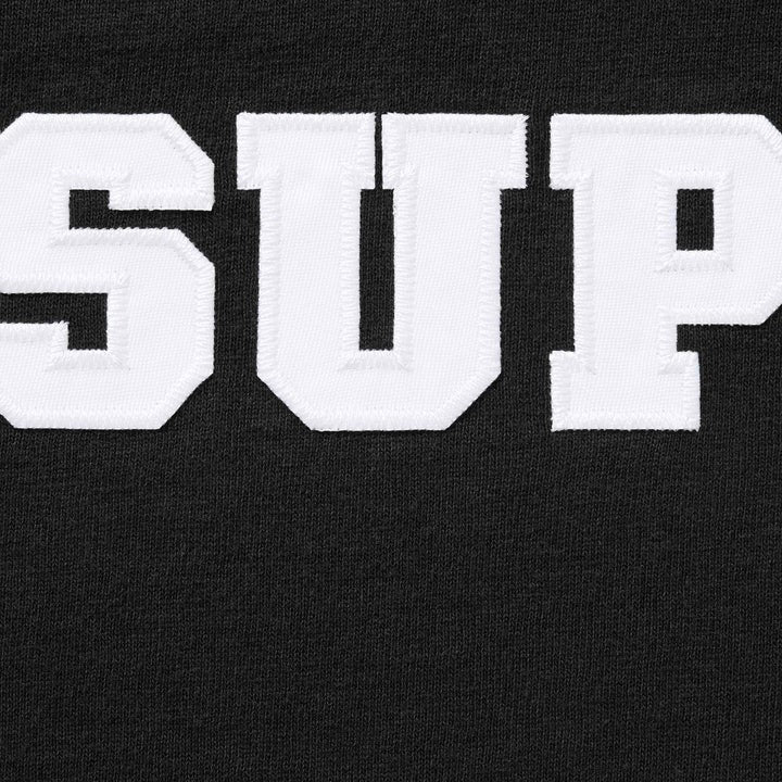 Supreme Collegiate Applique S/S Top Black