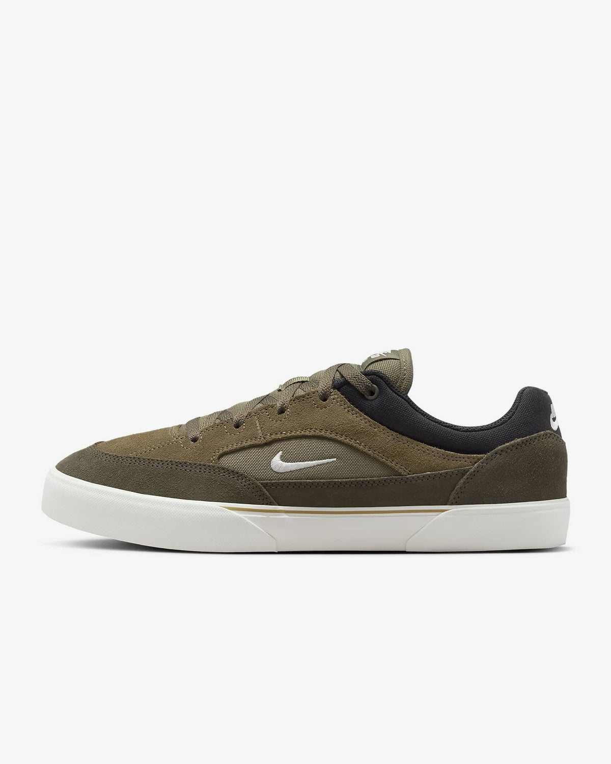 FV6064-200 Nike SB Malor Medium Olive Cargo Khaki Black Sail (Men's)