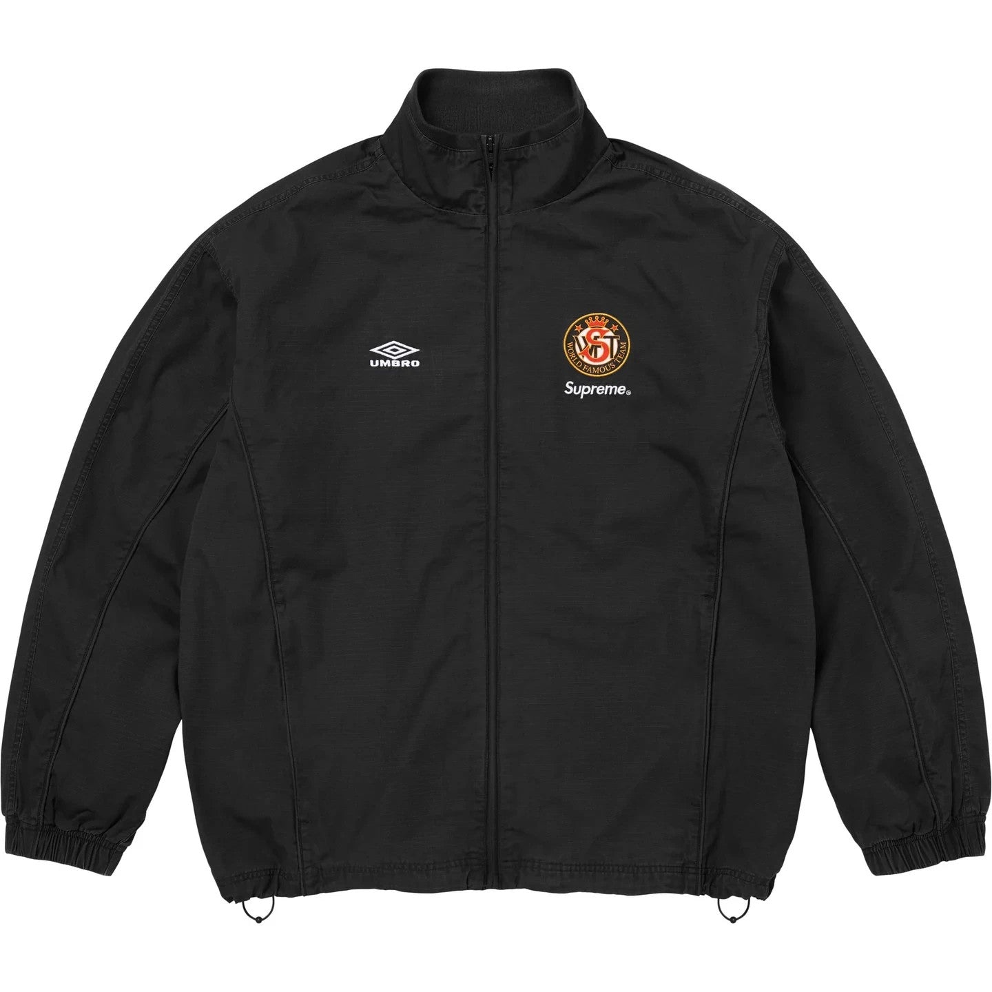 Supreme Umbro Cotton Ripstop Track Jacket (26SS) Black