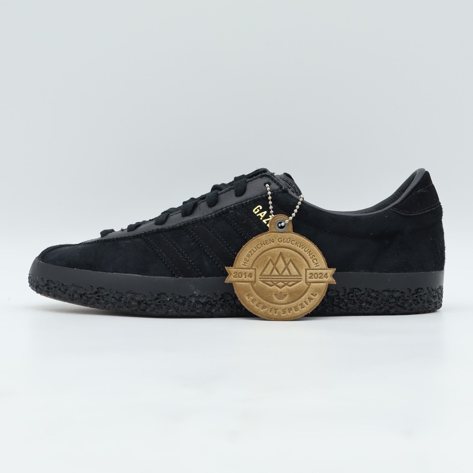 IG8939 adidas Originals Gazelle SPZL Triple Black (Men's)